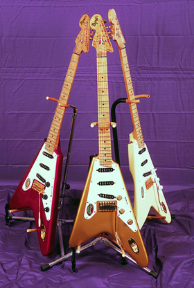 Flying v bolt 2024 on neck